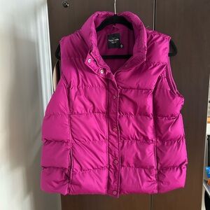 Faded Glory Purple Fleece Vest